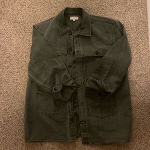Wallace and Barnes JCrew Pigment Dyed Overshirt Large